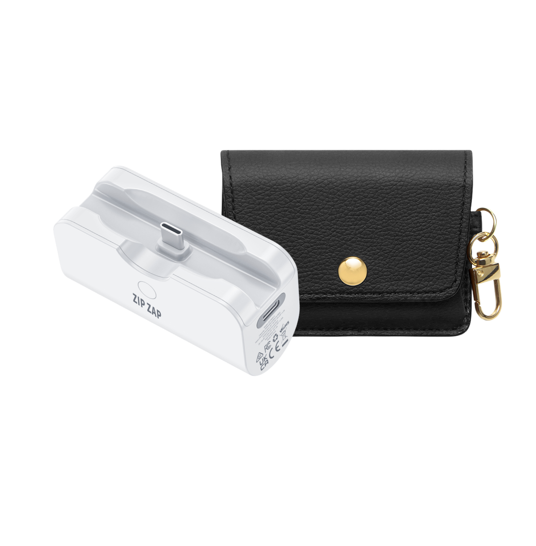 Daily Carry Pack, Zip Zap Plus Gen 3 USB-C with the Midnight Black Travel Pouch